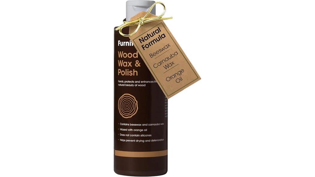 wood wax polish container