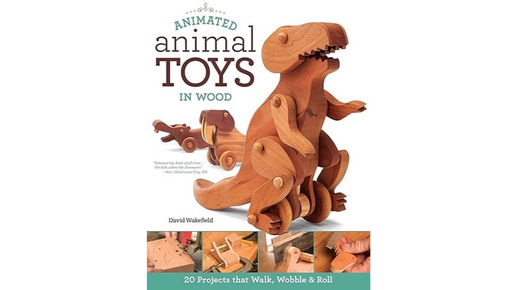 wooden animated animal toy patterns
