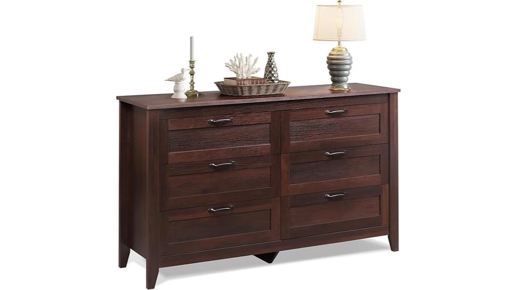 wooden bedroom dresser