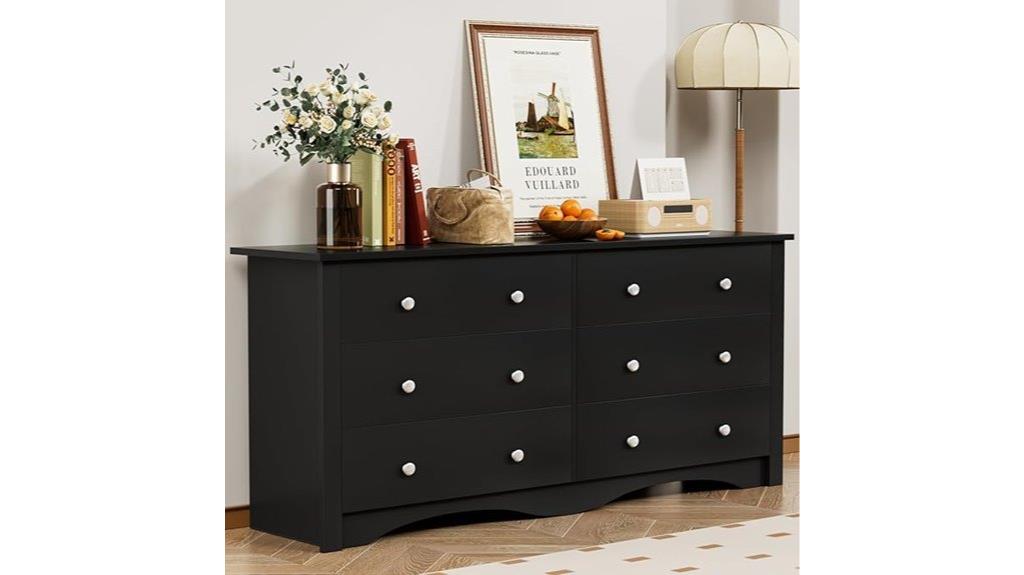 wooden bedroom dresser