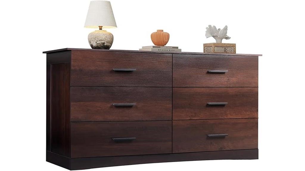 wooden bedroom dresser