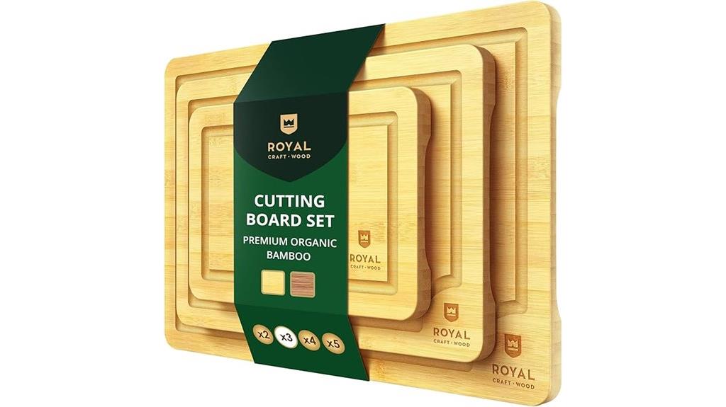 wooden boards for cooking
