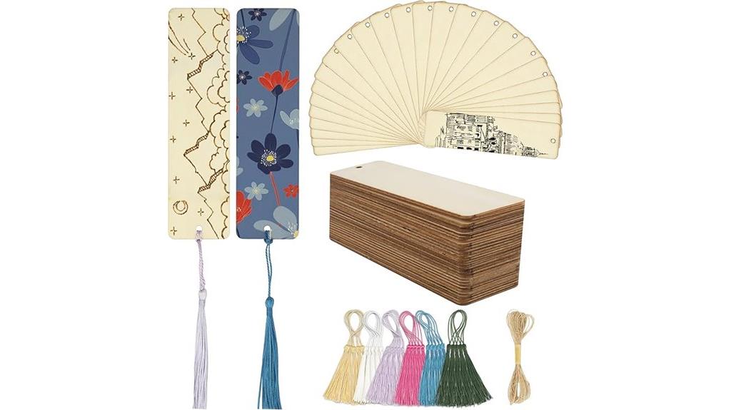 wooden bookmark diy bulk