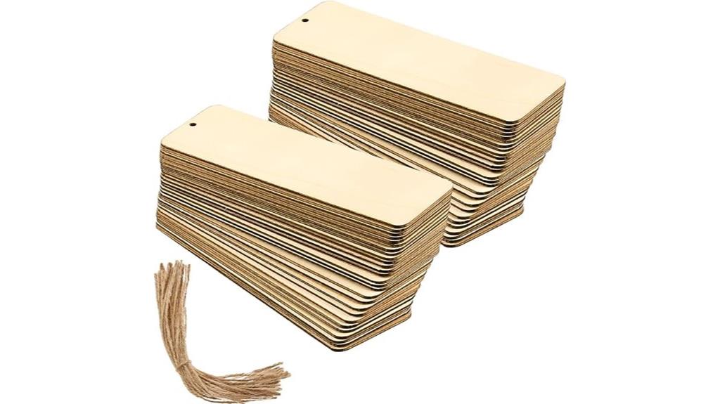 wooden bookmark diy kit