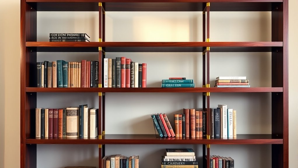 wooden bookshelf selection tips