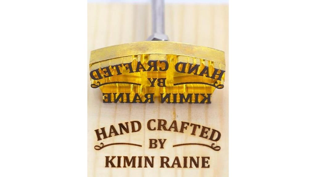 wooden branding iron custom