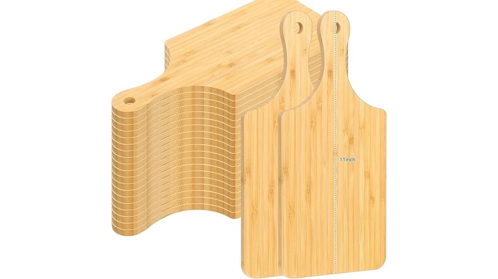 wooden chopping board set