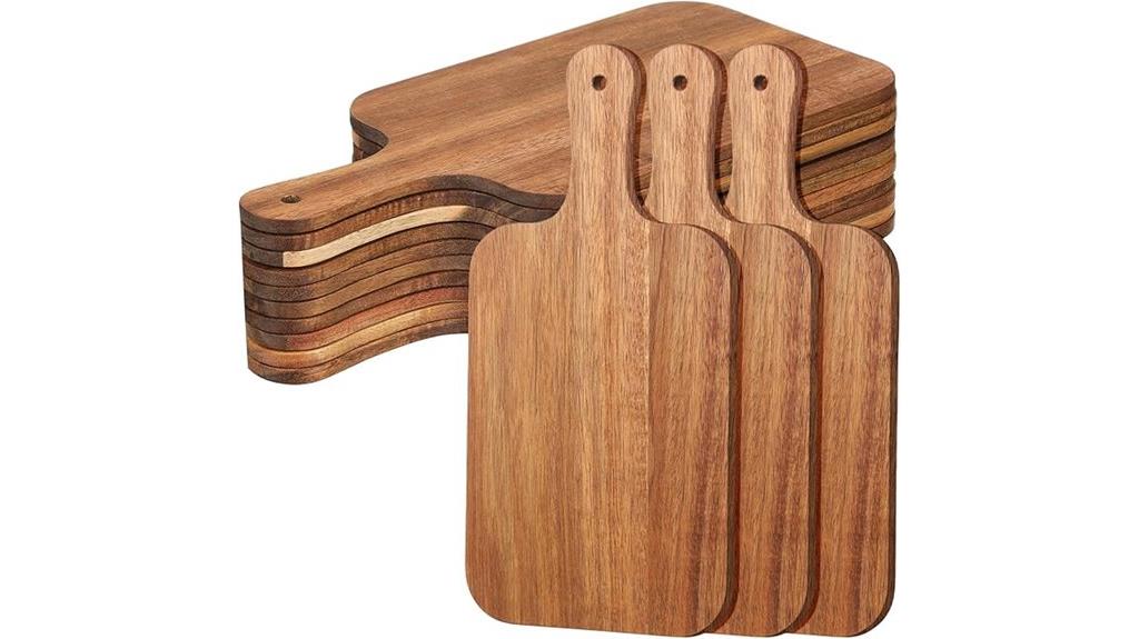 wooden cutting board set