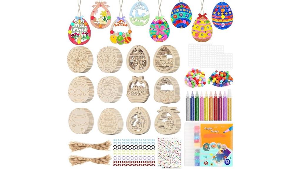 wooden easter craft kit