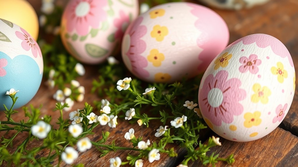 wooden egg decoration ideas