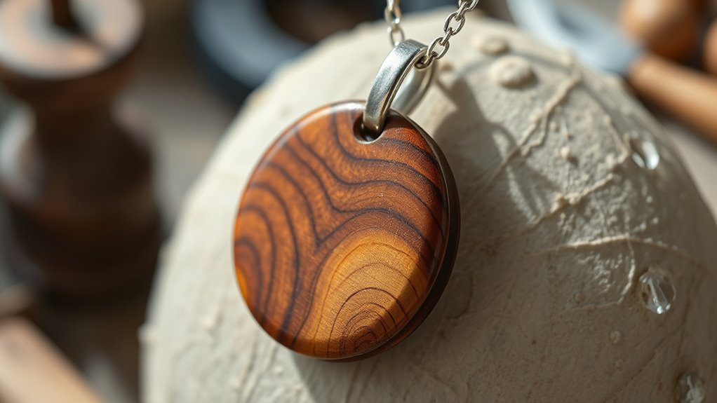 wooden jewelry design techniques