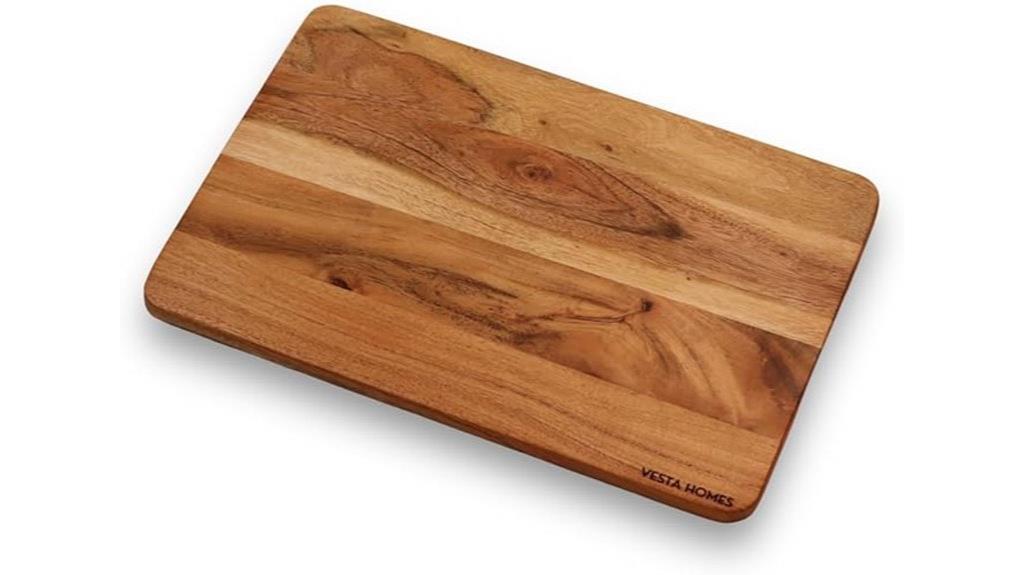wooden kitchen serving board