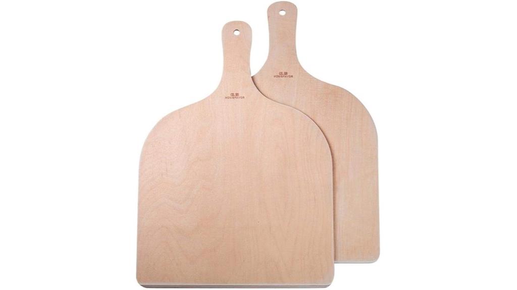 wooden pizza peel 12 inch