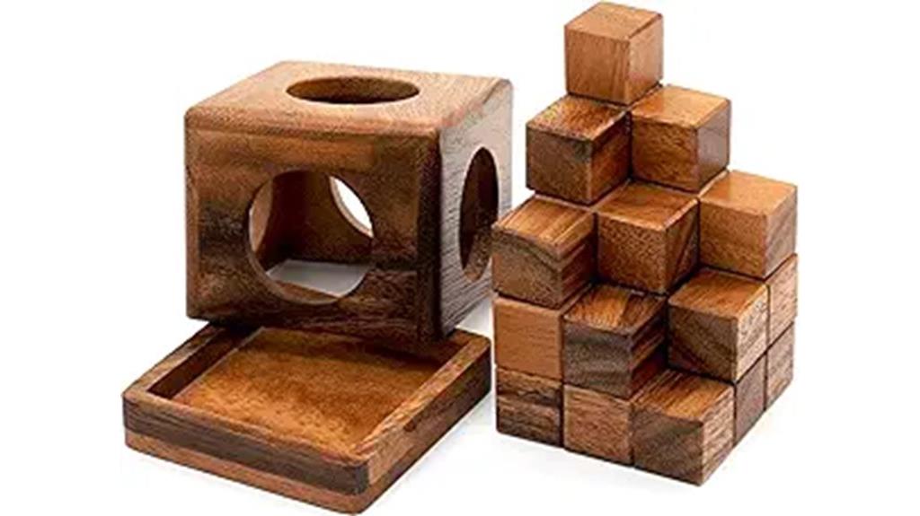 wooden soma puzzle toy