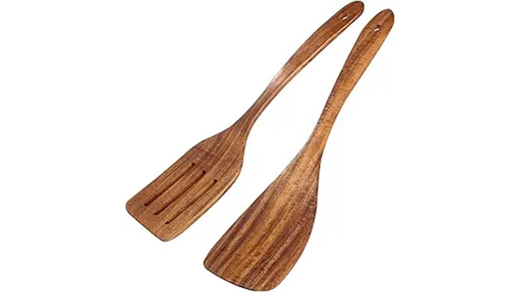 wooden spatula set