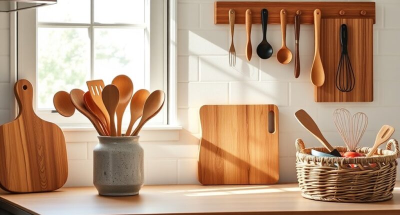 wooden utensils storage tips