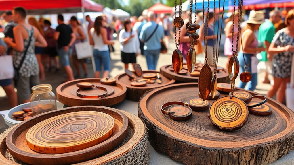 woodnbits at artisan fair