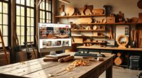 woodworking brand digital presence