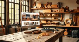 woodworking brand digital presence