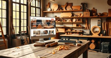 woodworking brand digital presence