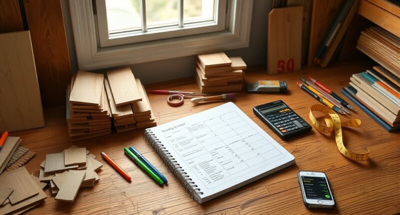 woodworking budget planning