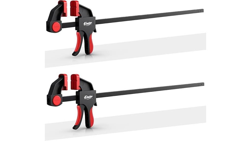 woodworking clamp set