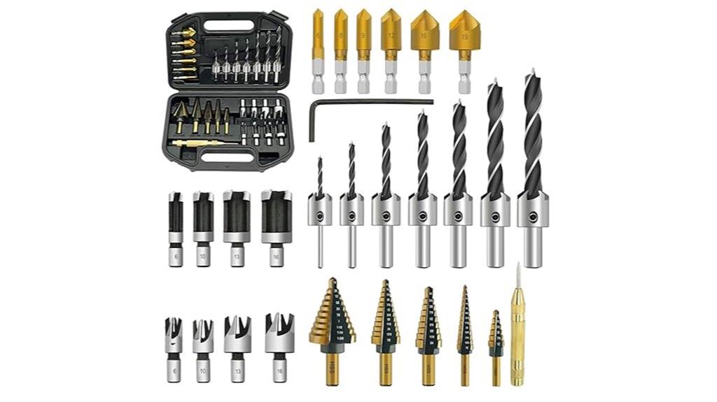 woodworking drill bit set