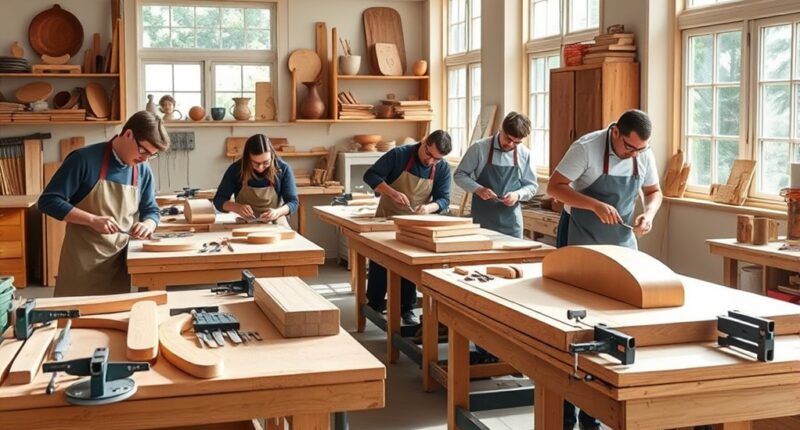 woodworking workshop registration open