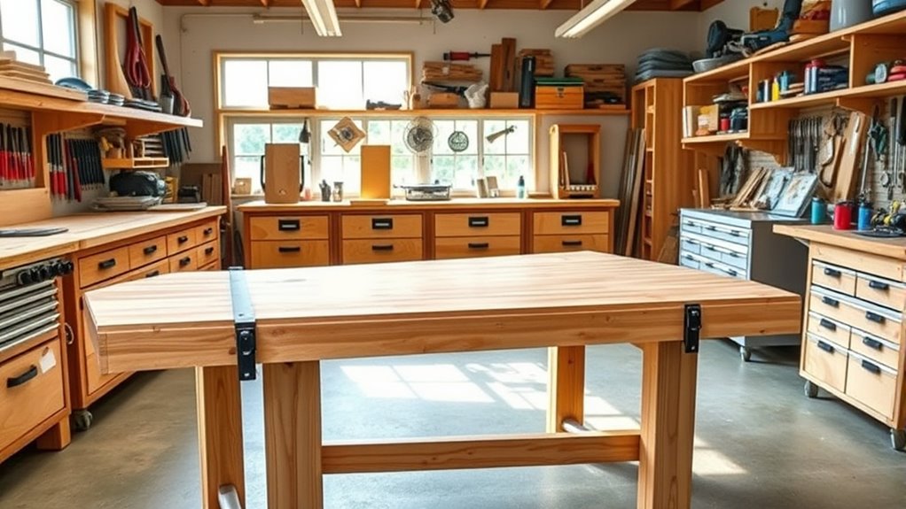 workspace size and features