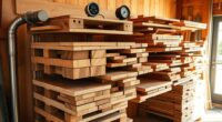 affordable climate controlled lumber storage