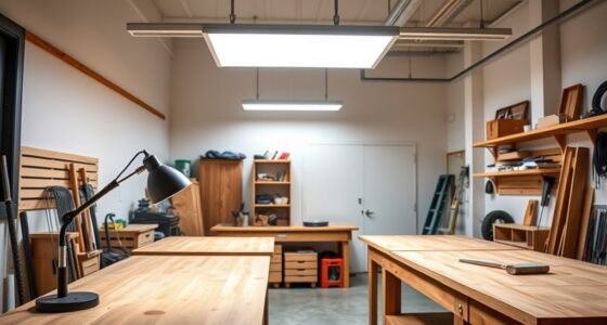 affordable workshop lighting upgrade