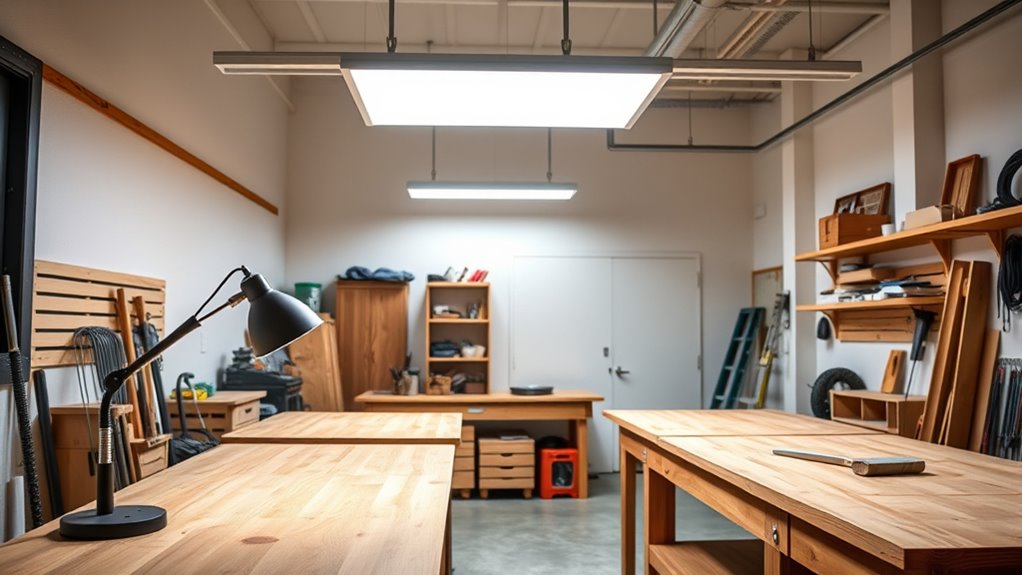 affordable workshop lighting upgrade