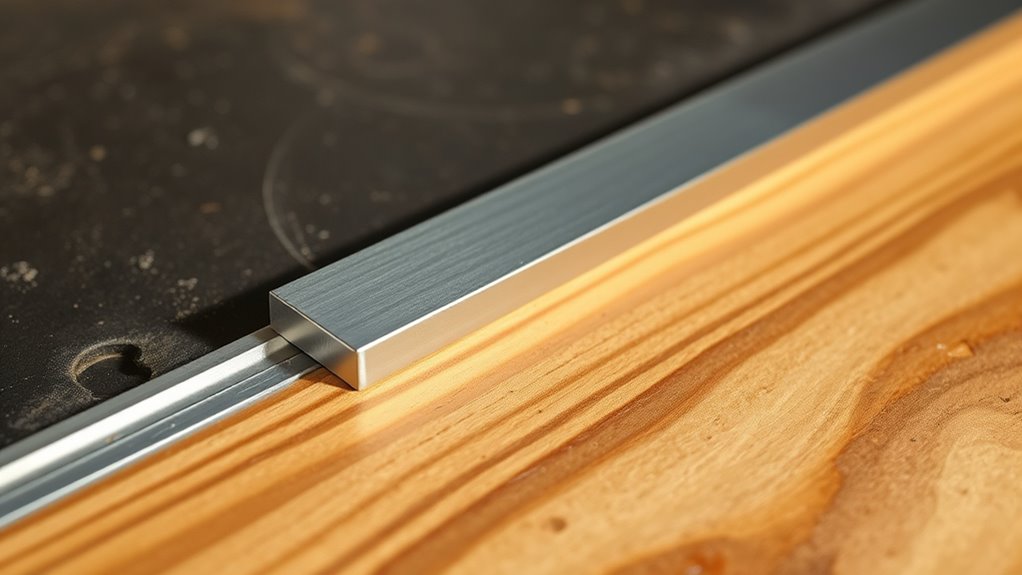 aluminum angle for straight fence