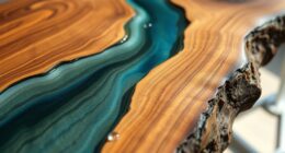 budget epoxy river shelf