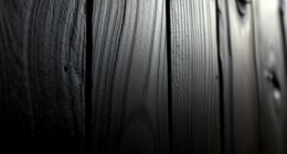 burnt wood finishing technique