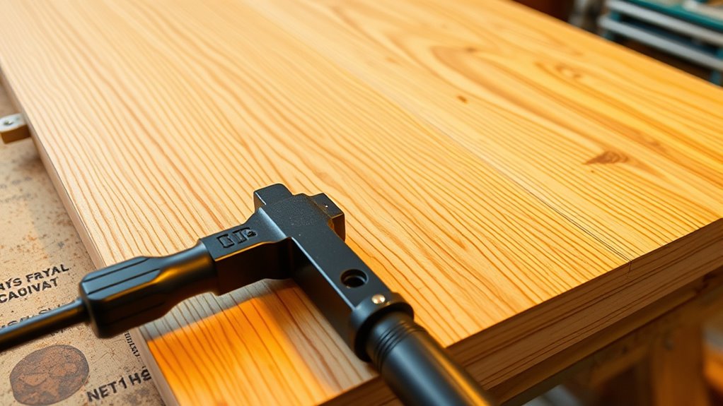 clamp to prevent panel bowing