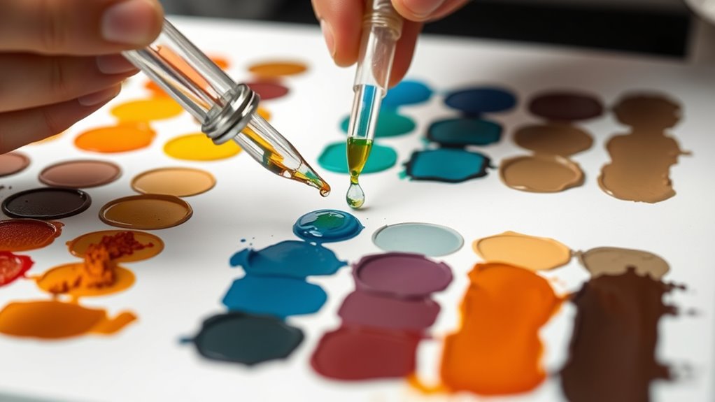 color theory stain matching