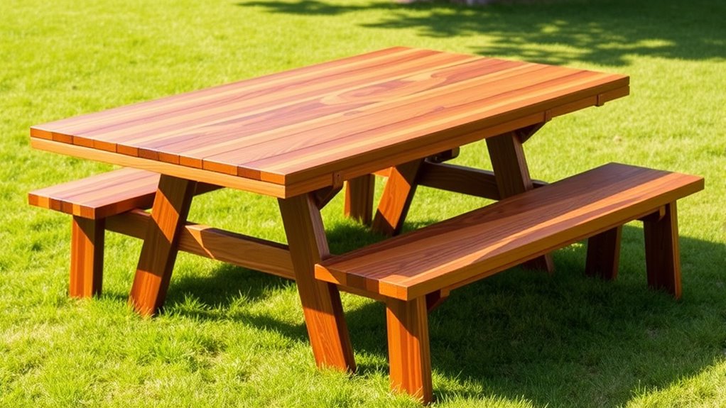 convertible picnic table bench