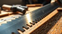 crosscut saw wandering fix