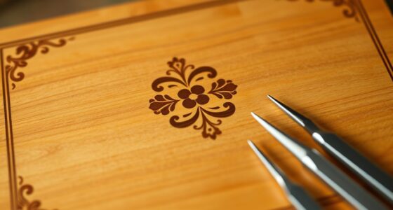 decorate box with marquetry