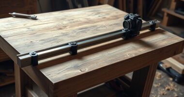 diy scrap wood camera slider