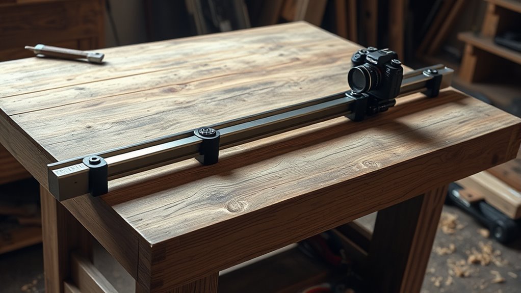 diy scrap wood camera slider