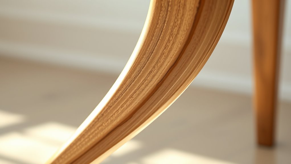 elegant curved leg design