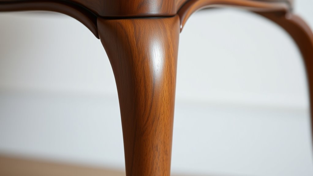 elegant flowing furniture curves