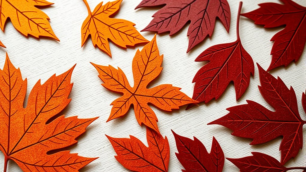 fall leaf placemats craft