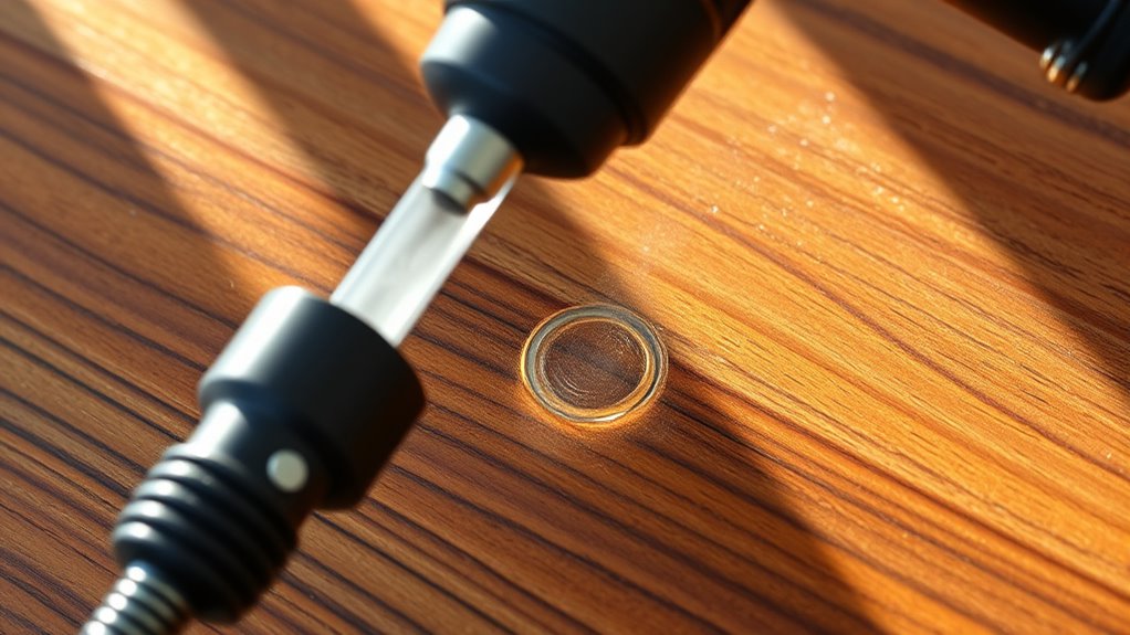 heat gun water ring removal