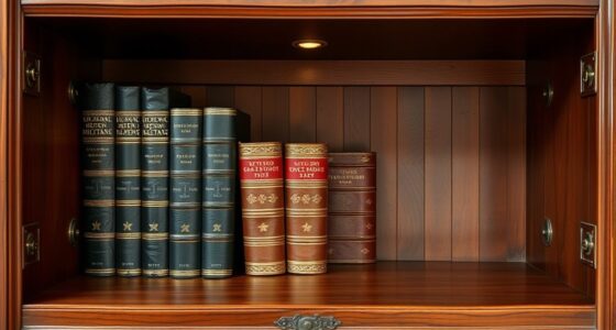 hidden bookshelf with secret latch