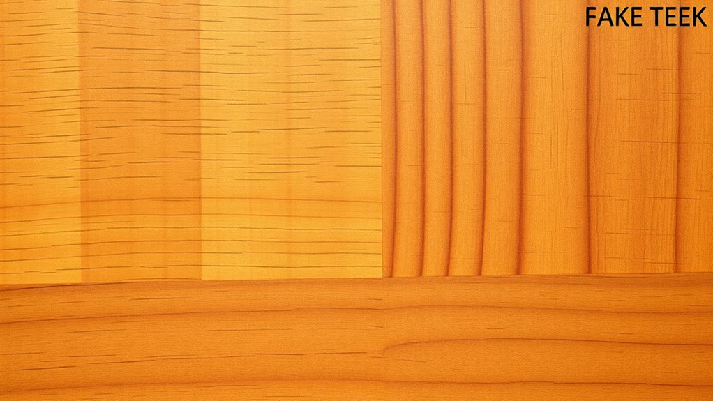 identify genuine teak characteristics