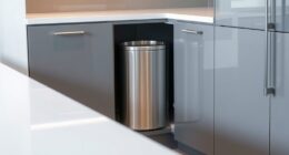 kitchen cabinet trash upgrade