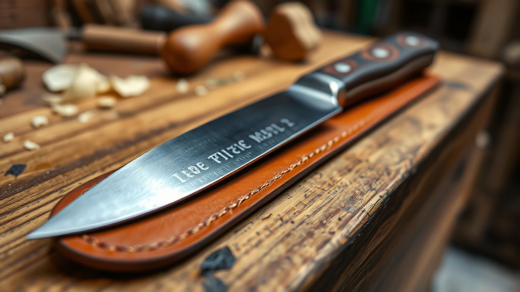 knife stropping for sharpness